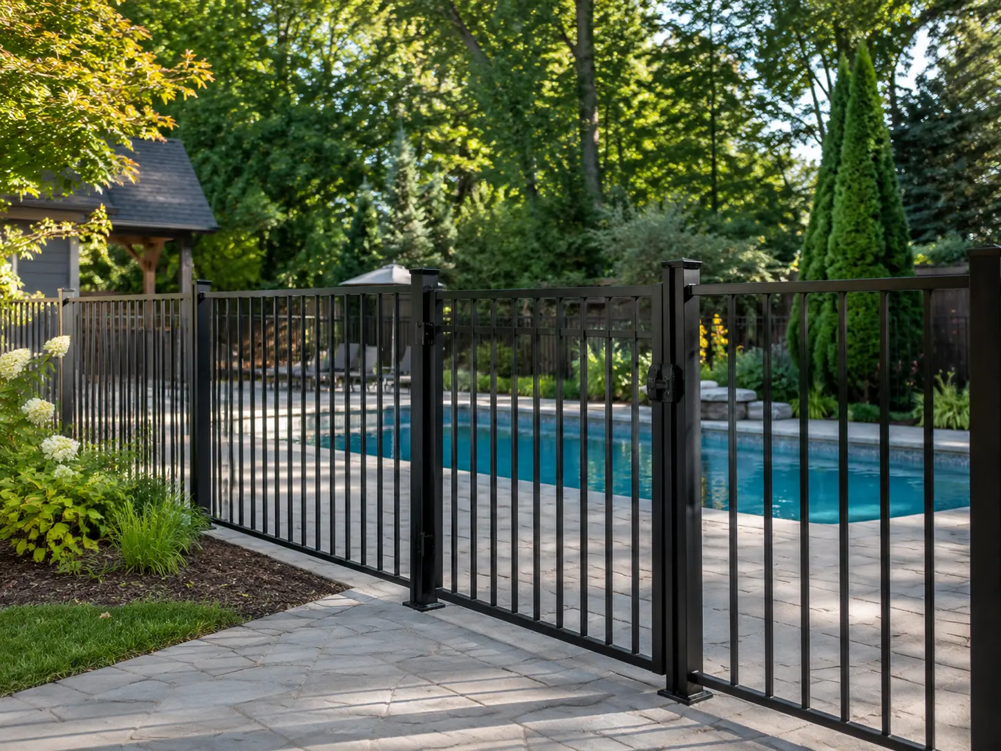 Aluminum fence style inspiration
